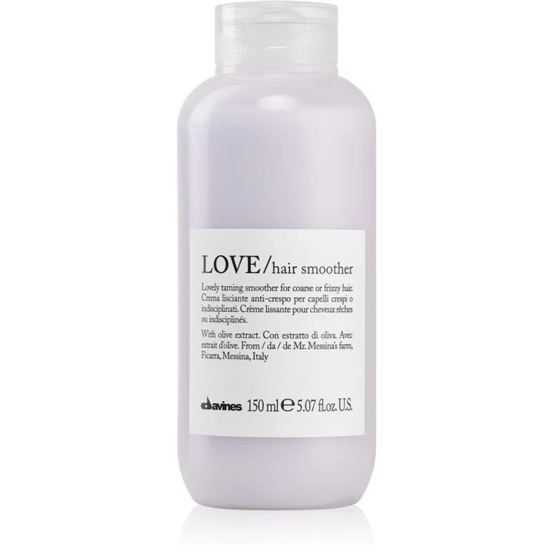 Davines Love Olive uhlazující krém pro nepoddajné a krepatějící se vlasy 150 ml