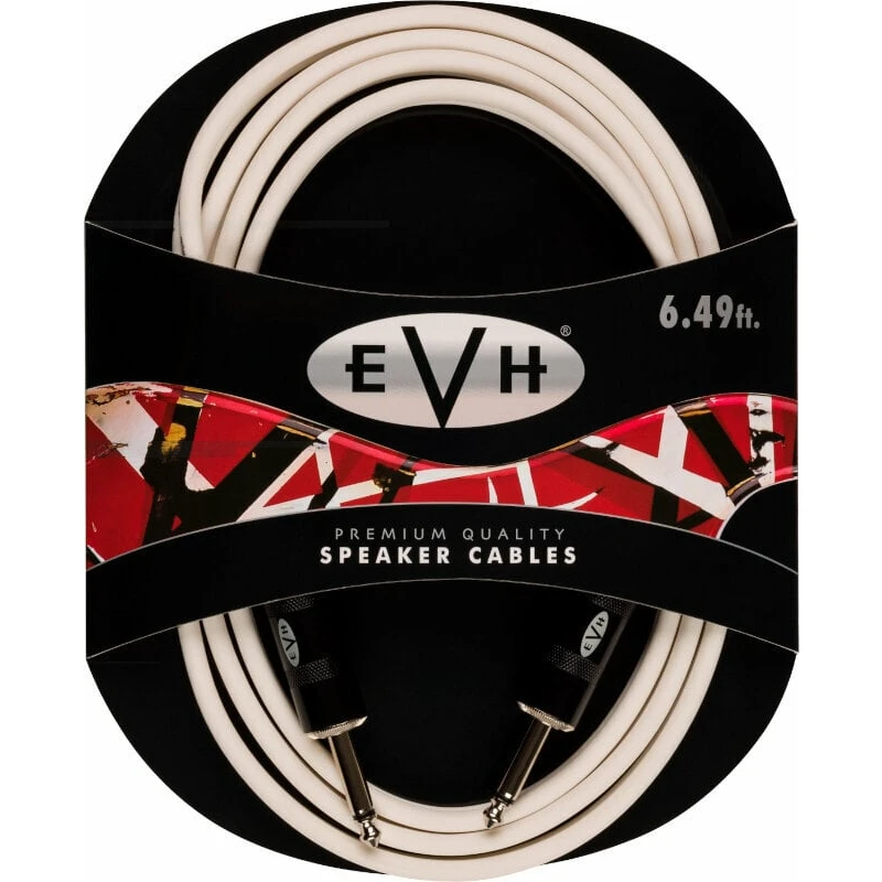 EVH Speaker Cable 6.49FT Bílá 2 m