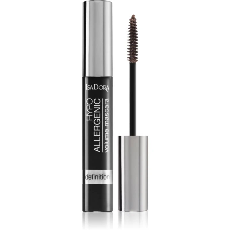 IsaDora Hypo-Allergenic Mascara tvarující řasenka pro citlivé oči odstín 32 Brown 10 ml