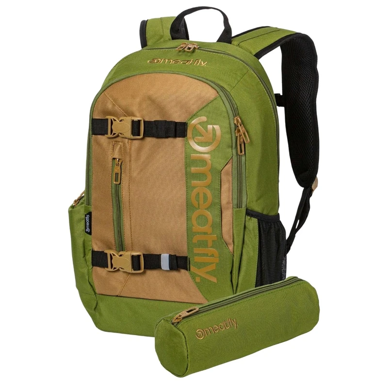 Meatfly Batoh Basejumper Forest Green/Brown