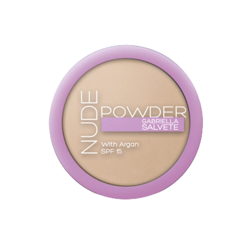 Gabriella Salvete Kompaktní pudr Nude Powder with Argan SPF 15 8 g 04