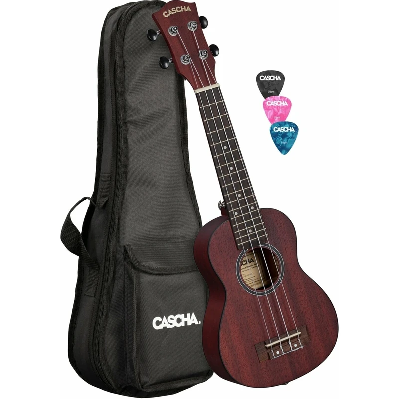 Cascha HH 2263L Sopránové ukulele Red