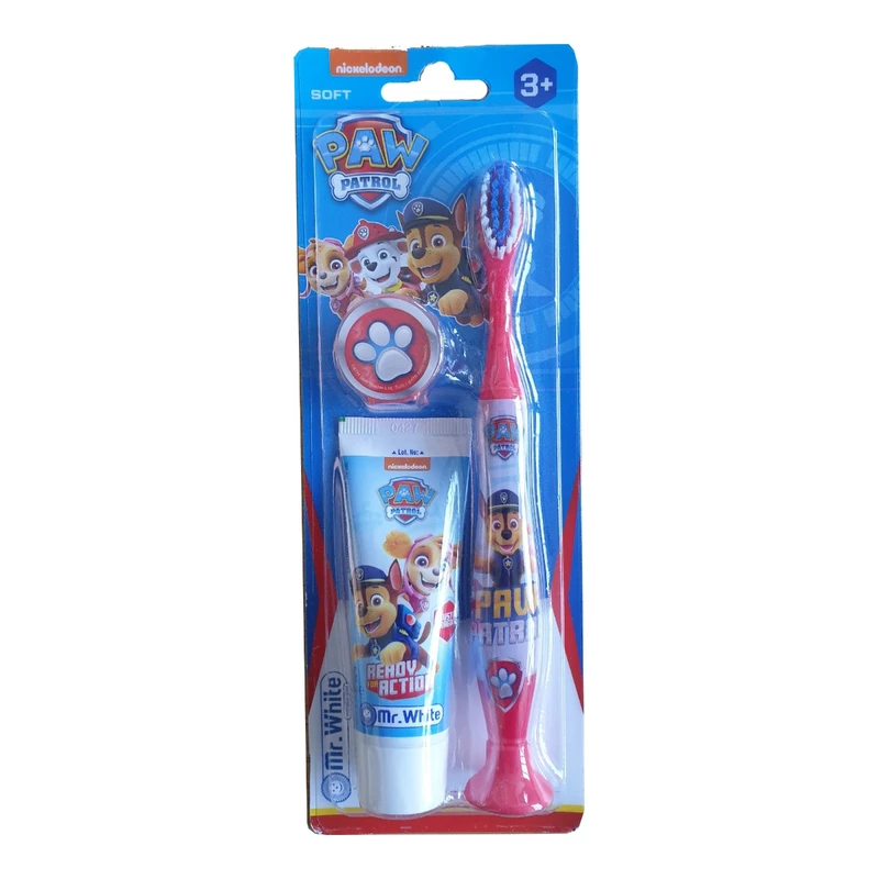 Nickelodeon Paw Patrol Travel Kit sada zubní péče pro děti 3y+ Soft