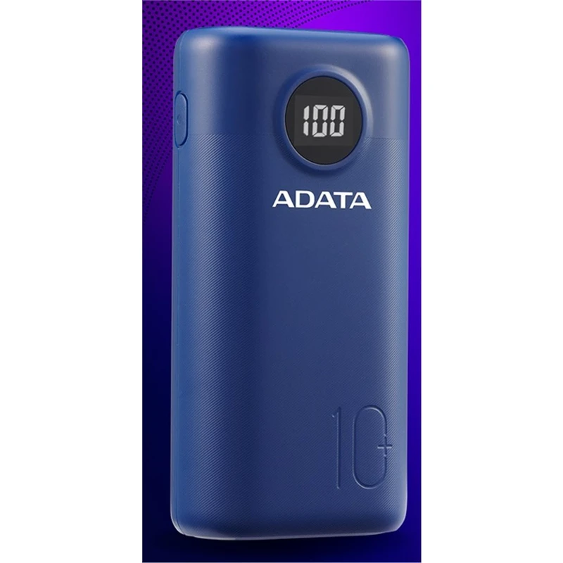 ADATA P10000QCD Power Bank 10000mAh modrá