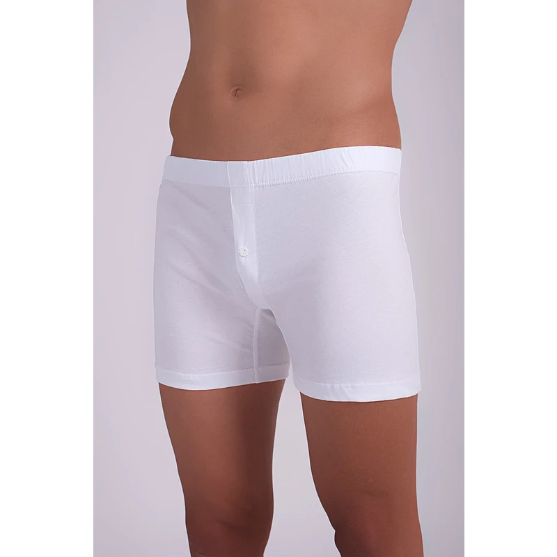 Dagi Double Combed Cotton Men's Boxer in White