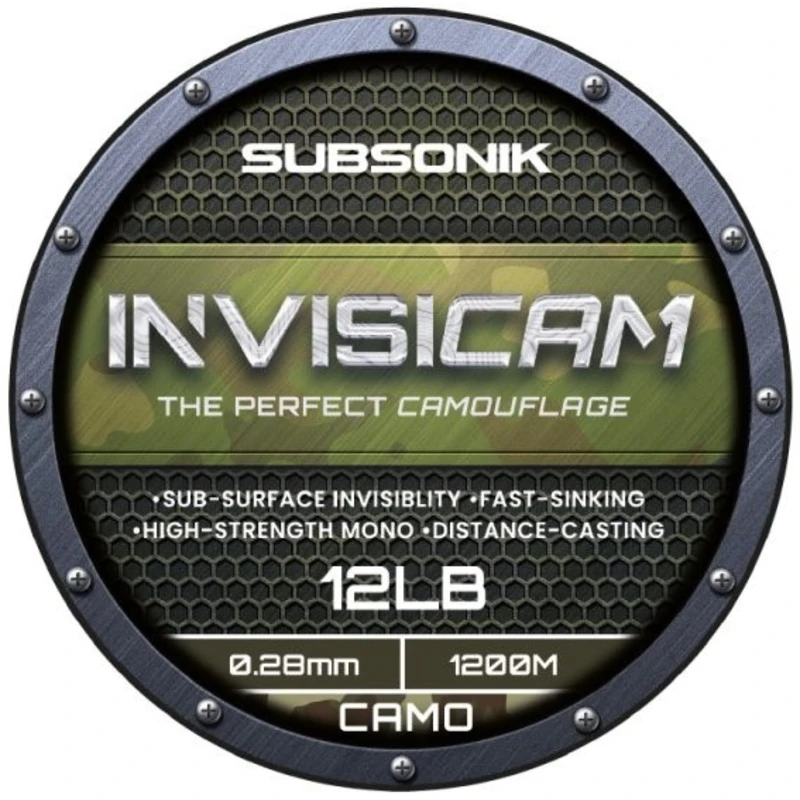 Sonik vlasec subsonik invisicam camo 1200 m - 0,35 mm 8,16 kg