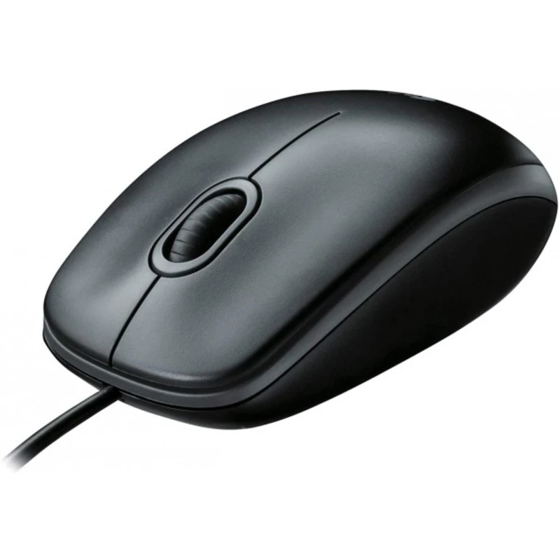 myš Logitech M100 optická, šedá, USB