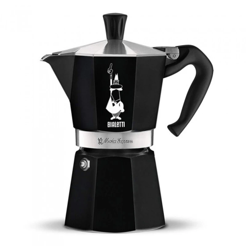 Bialetti Moka Express 6 moka konvice černá