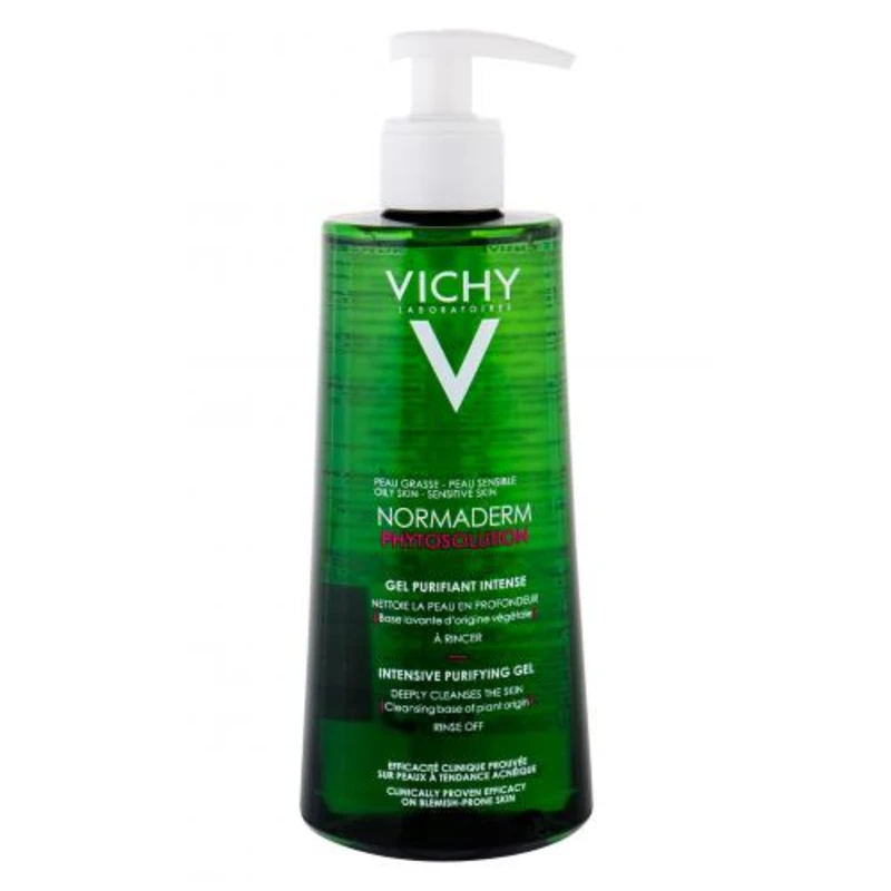 Vichy Hloubkově čisticí gel proti nedokonalostem aknózní pleti Normaderm Phytosolution (Intensive Purifying Gel) 400 ml