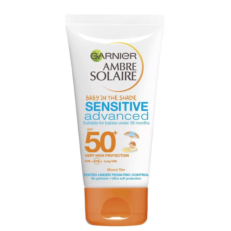 Garnier Ambre Solaire Sensitive Advanced opalovací krém pro děti SPF 50+ 50 ml