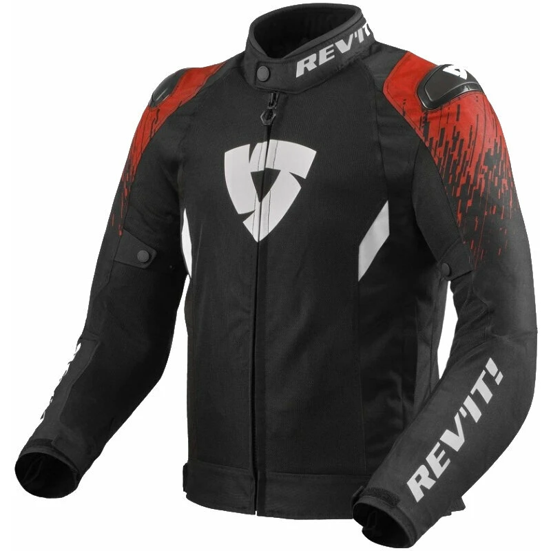 Rev'it! Quantum 2 Air Black/Red 2XL Textilní bunda