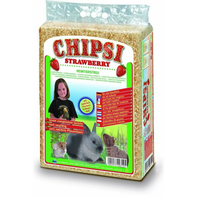 Cats Best Chipsy Strawberry podestýlka 60l