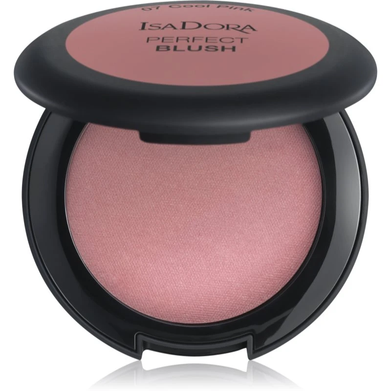 IsaDora Perfect Blush kompaktní tvářenka odstín 07 Cool Pink 4,5 g