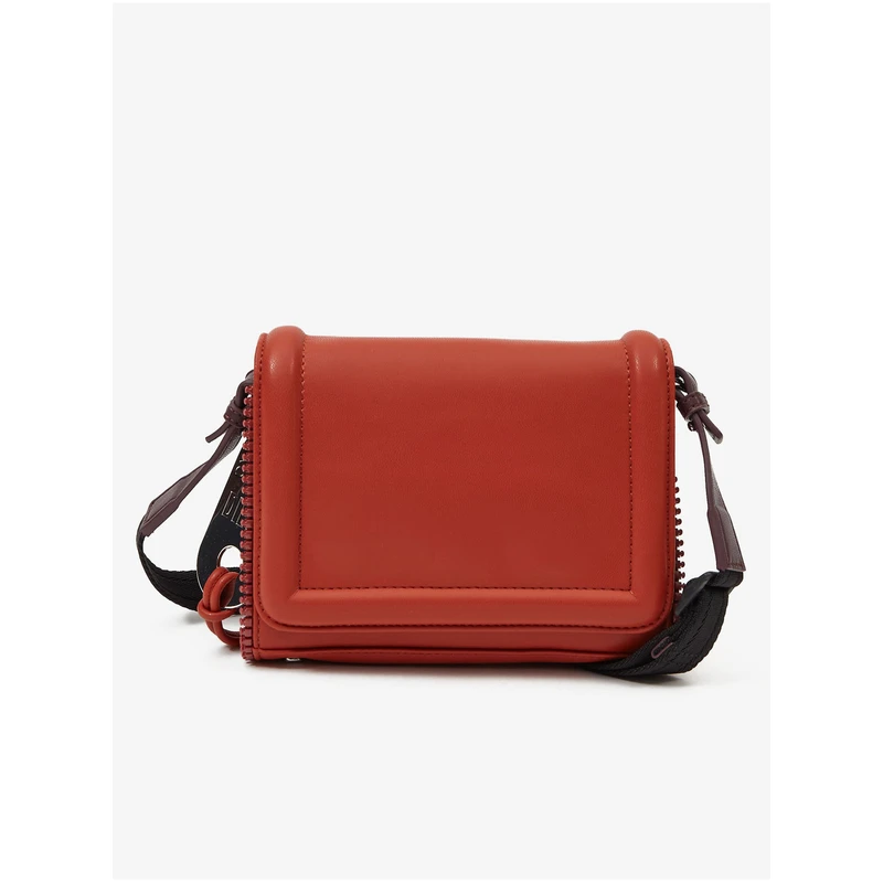 Cihlová dámská crossbody kabelka Diesel - Dámské