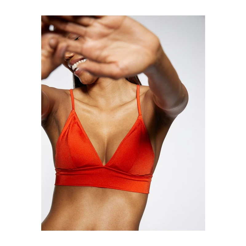 Koton Bikini Tops Bralette Crossovers Covered