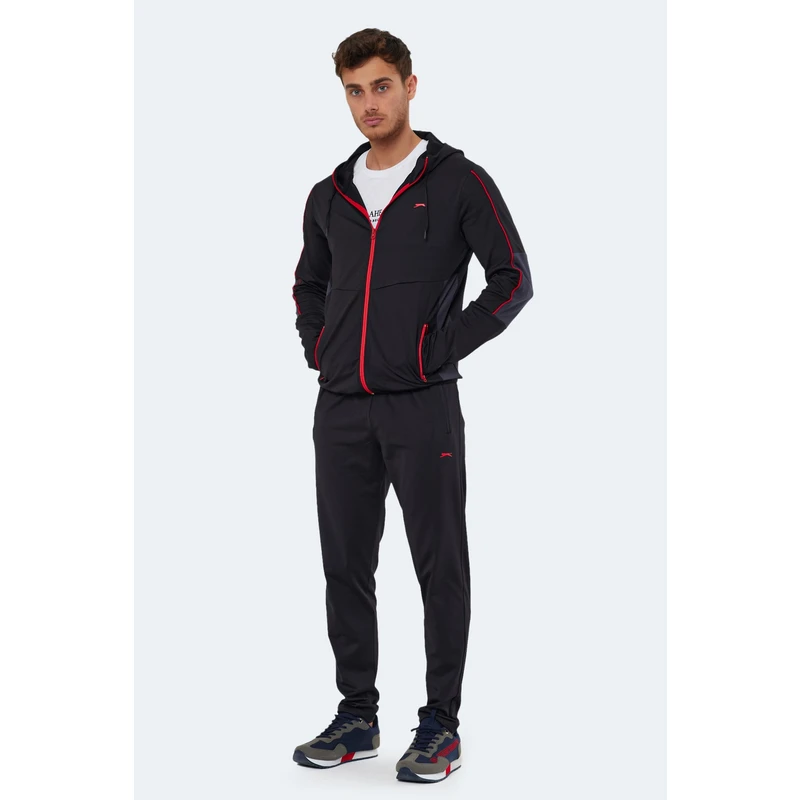 Slazenger Reuel Men's Tracksuit Suit Black