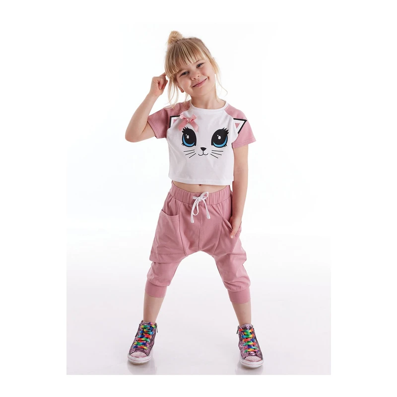 Denokids Cat Mavis Girl Capri Suite