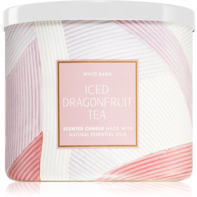 Bath & Body Works Iced Dragonfruit Tea vonná svíčka II. 411 g