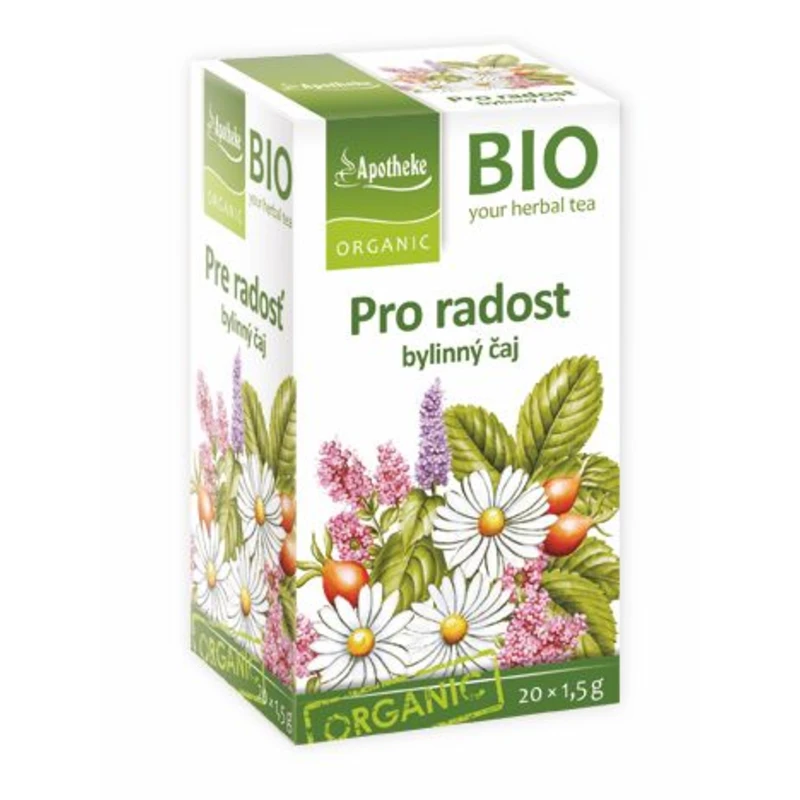 Apotheke Čaj Pro radost BIO 20 sáčků