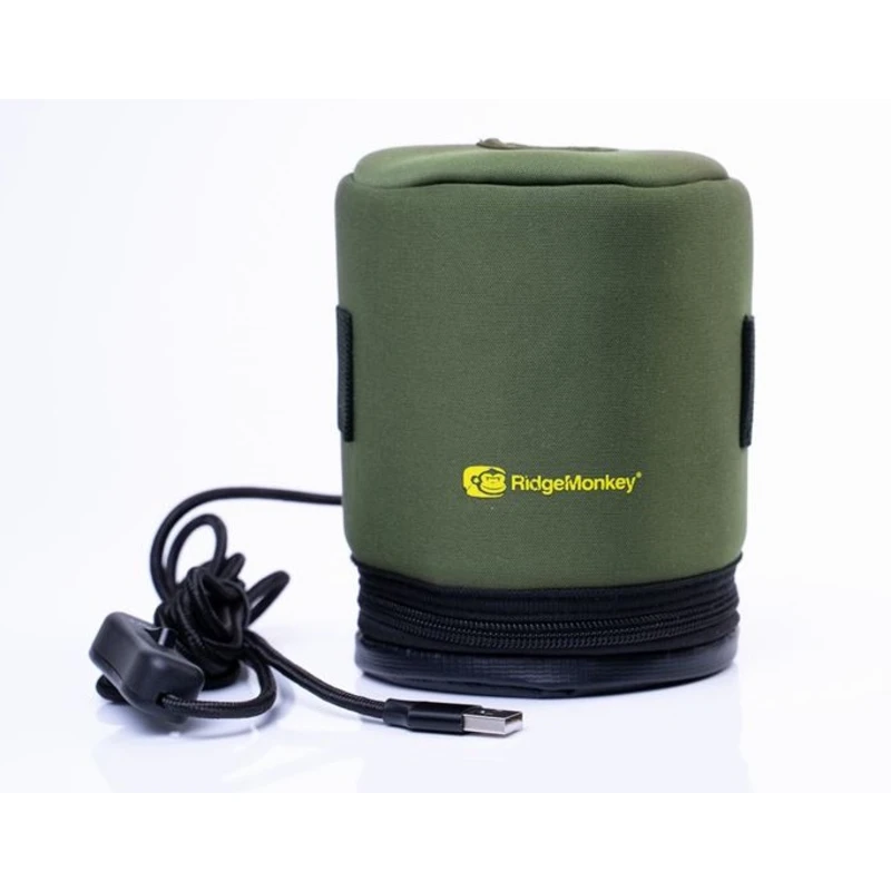 Ridgemonkey obal na kartuši ecopower usb heated gas canister cover