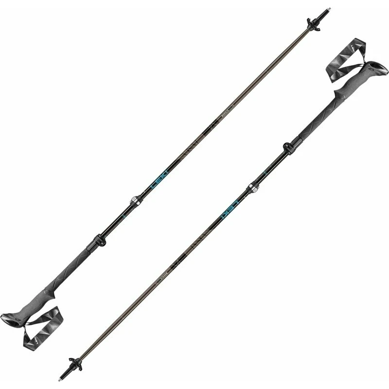 Leki Makalu FX TA Petrol/Black/Silvergray 110 - 130 cm