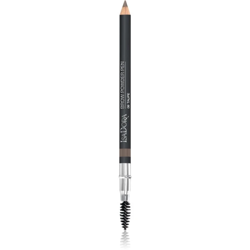 IsaDora Brow Powder Pen tužka na obočí s kartáčkem odstín 09 Taupe 1,1 g