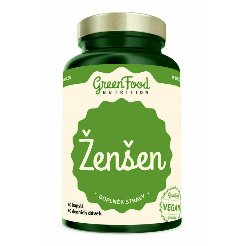 GreenFood Ženšen 60 kapslí