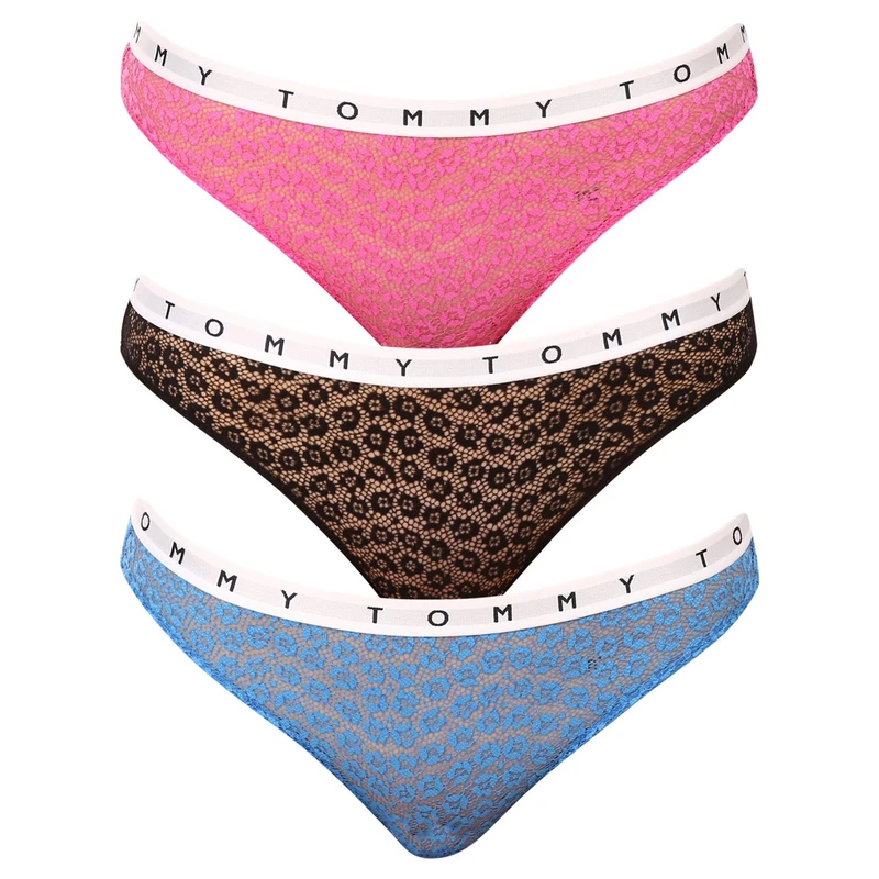 Tommy Hilfiger 3 PACK - dámské kalhotky Bikini UW0UW02522-0VH S