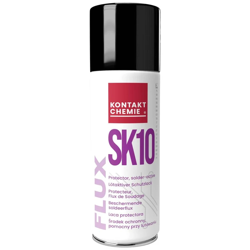 Sprej pájitelný lak na dps kontakt chemie flux sk 10 - 200ml