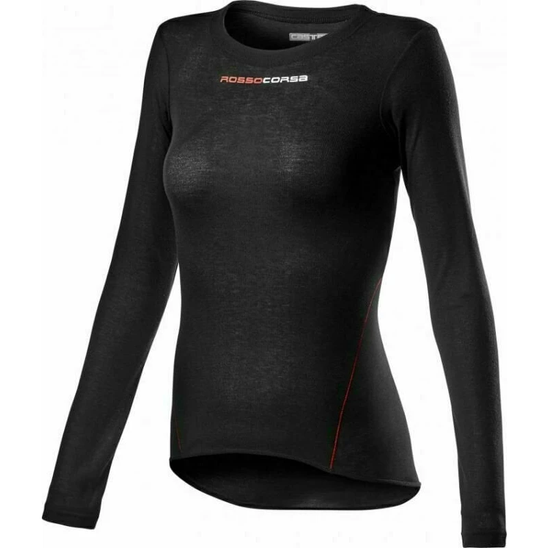 Castelli Prosecco Tech W Long Sleeve Black L