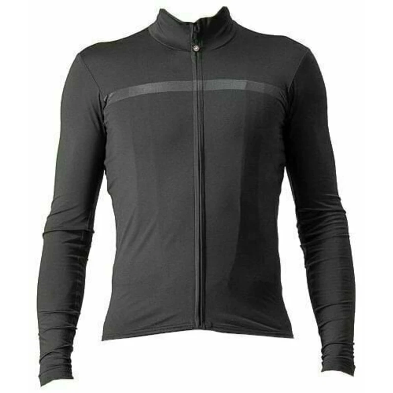 Castelli Pro Thermal Mid Long Sleeve Jersey Dark Gray 2XL