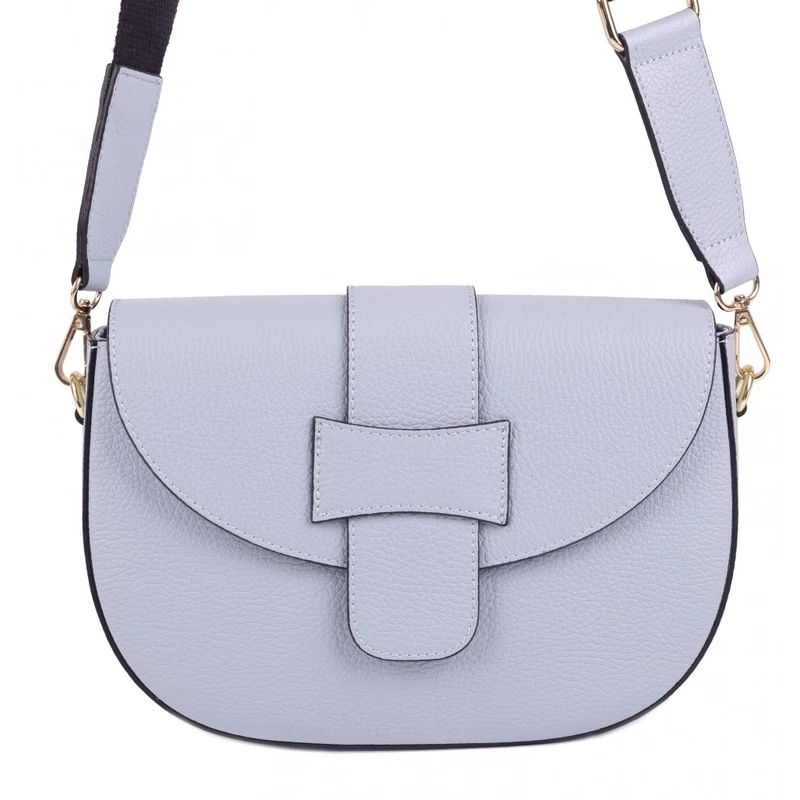 SEGALI Dámská kožená crossbody kabelka Vanesa Blue