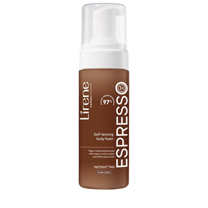 Lirene Bronzující tělová pěna Espresso (Self Tanning Body Foam) 150 ml