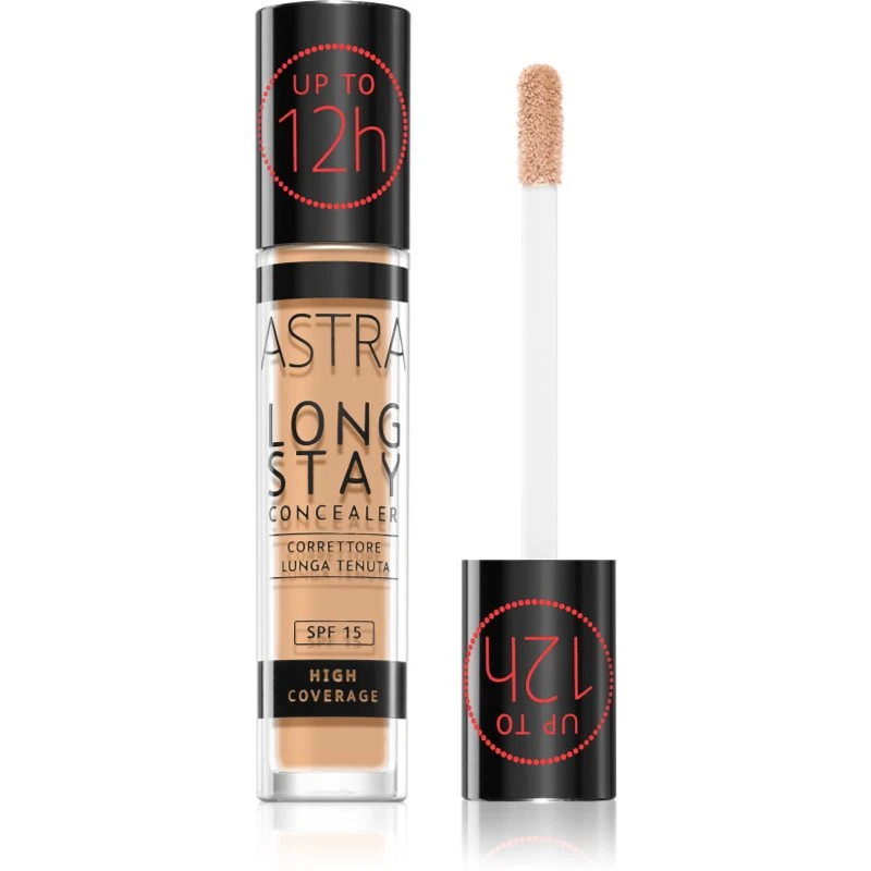 Astra Make-up Long Stay korektor s vysokým krytím SPF 15 odstín 06 Truffle 4,5 ml