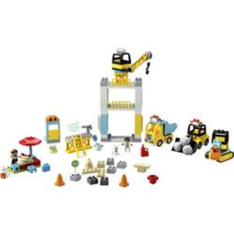 LEGO® DUPLO® Town 10933 Stavba s věžovým jeřábem