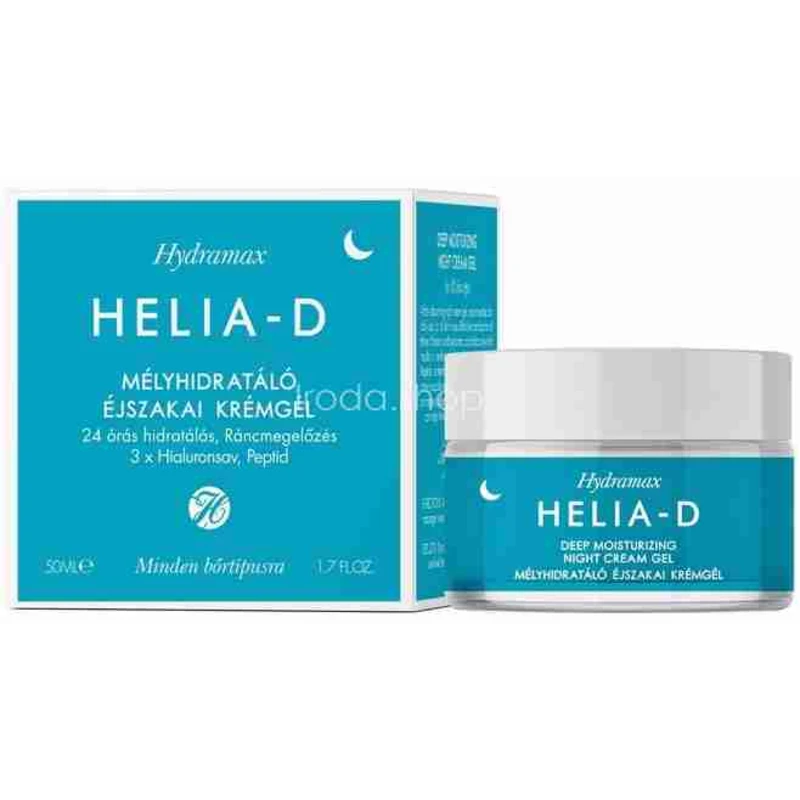 Helia-D Hydramax hydratační gel krém na noc 50 ml