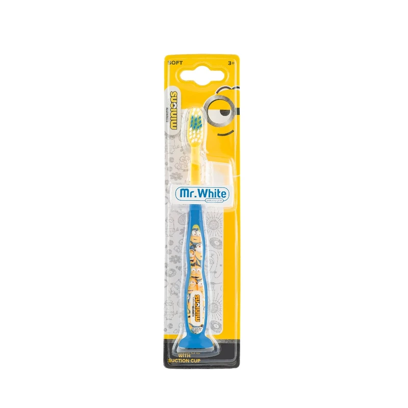 Minions Manual Toothbrush zubní kartáček pro děti soft 3y+ 1 ks