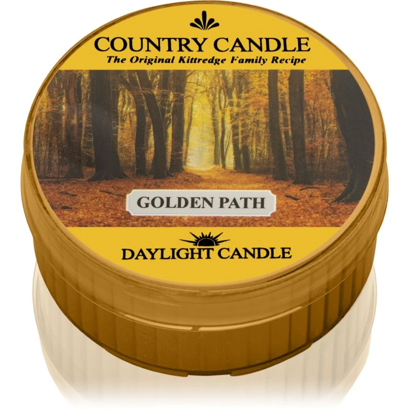 Country Candle Golden Path čajová svíčka 42 g