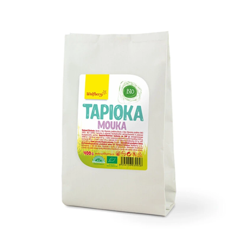 Wolfberry Tapioková mouka BIO 400 g