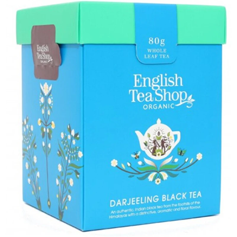 English Tea Shop Černý čaj Darjeeling sypaný bio 80 g