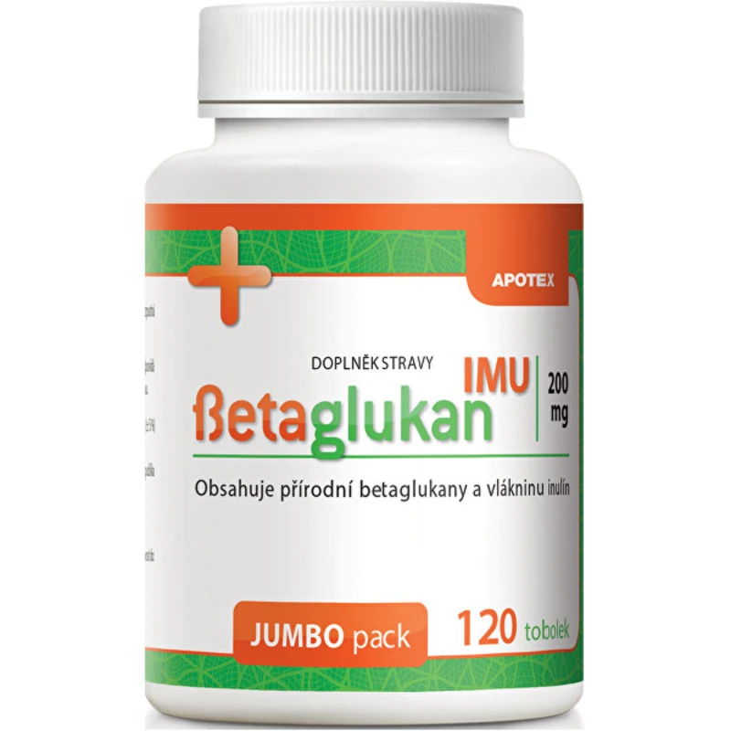 AUROVITAS Betaglukan IMU 200 mg 120 tobolek