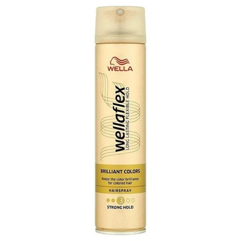 Wella Wellaflex Brilliant Color lak na vlasy se střední fixací pro barvené vlasy 250 ml