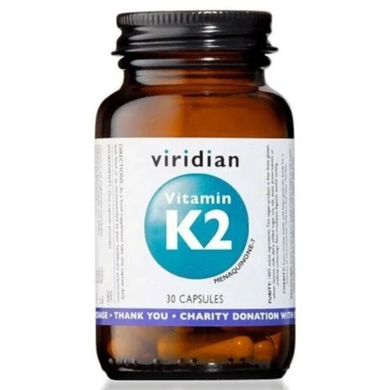 Viridian Vitamin K2 30 kapslí