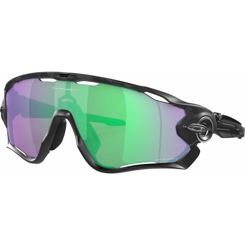 Oakley Jawbreaker 92907931 Matte Black Camo/Prizm Road Jade Cyklistické brýle