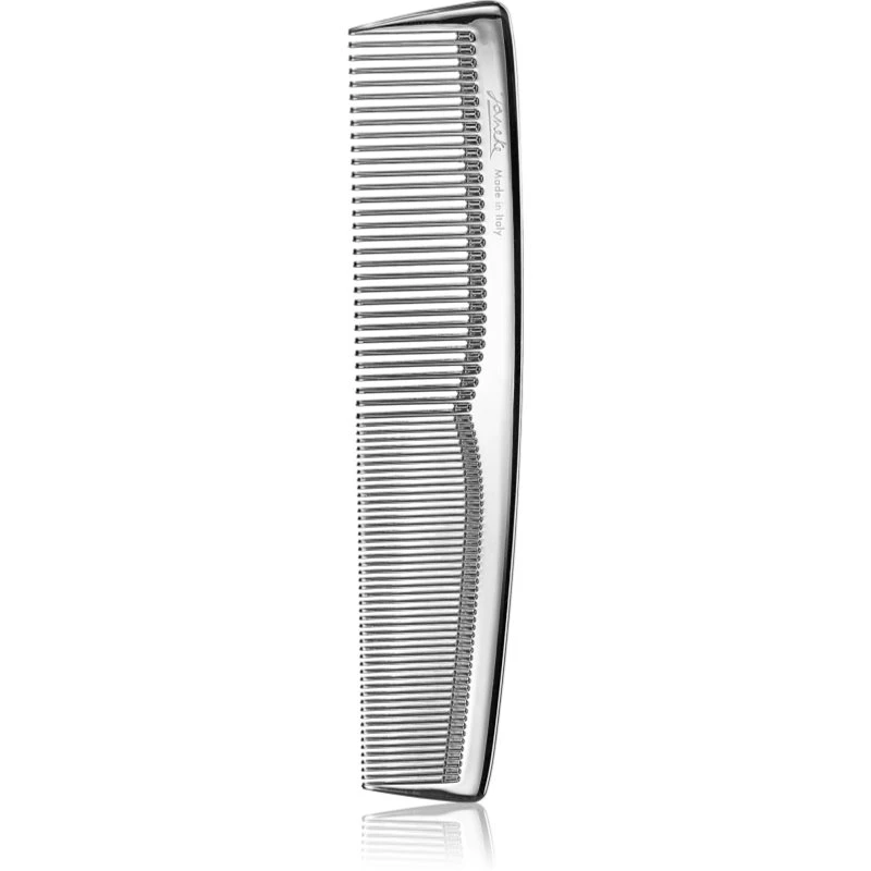 Janeke Chromium Line Toilette Comb Bigger Size hřeben na vlasy 20,4 x 4,2 cm 1 ks