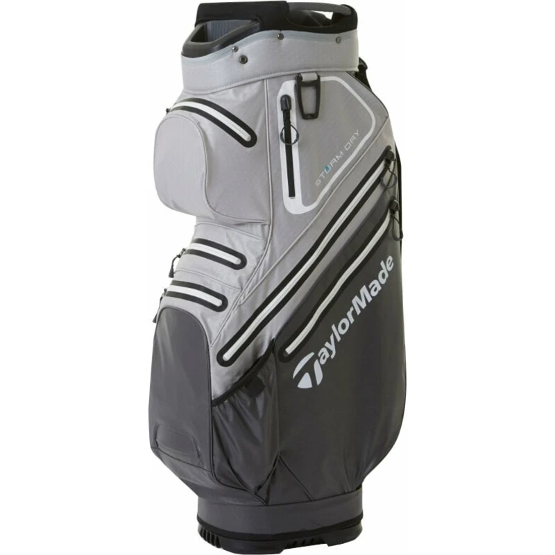 TaylorMade Storm Dry Cart Bag Dark Grey/Light Grey Cart Bag