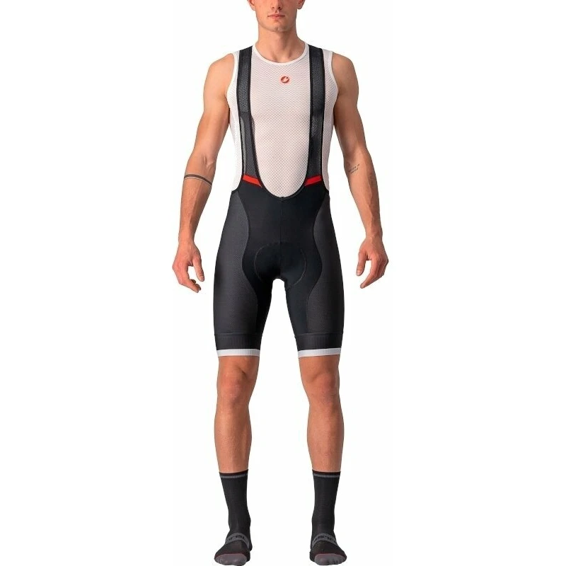 Castelli Competizione Kit Bibshort Black/Silver Gray XXL