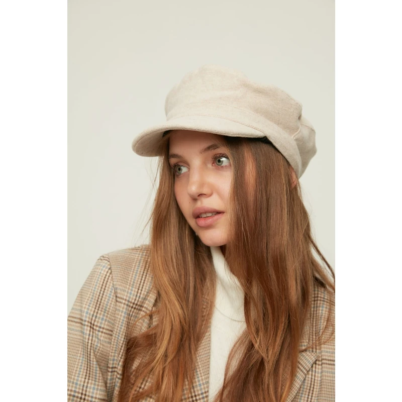 Trendyol Beige Women's Cap Hat