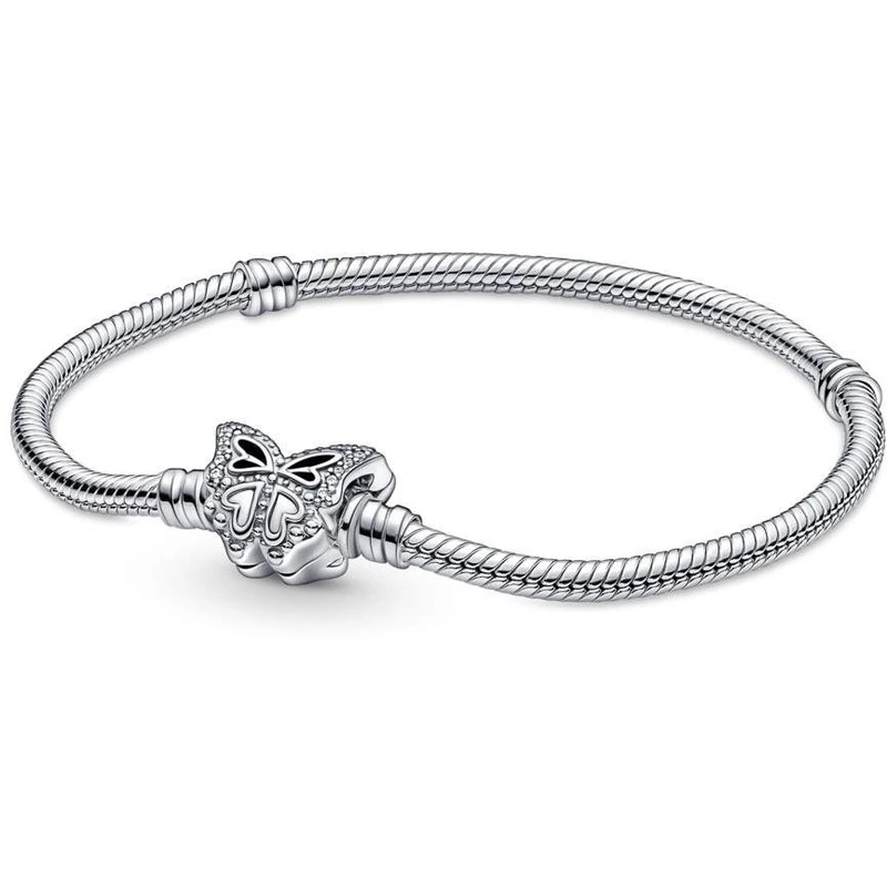 Pandora Stříbrný náramek na přívěsky Motýl 590782C01 19 cm