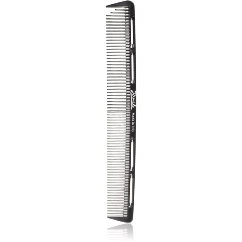 Janeke Carbon Fibre Flexible cutting comb hřeben na stříhání 19 cm 1 ks